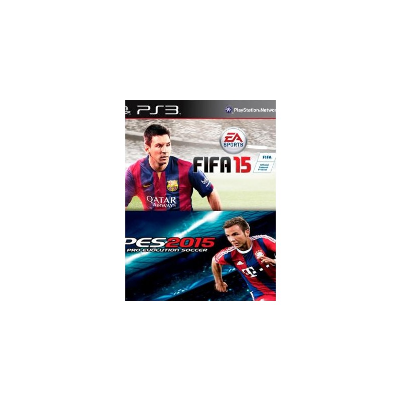 Fifa 15 + Pro Evolution Soccer 2015