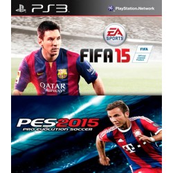 Fifa 15 + Pro Evolution Soccer 2015
