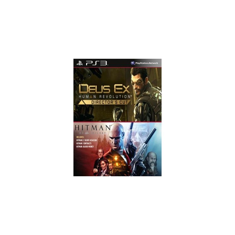 Deus Ex Human Revolution Directors Cut Mas Hitman Trilogy HD PS3