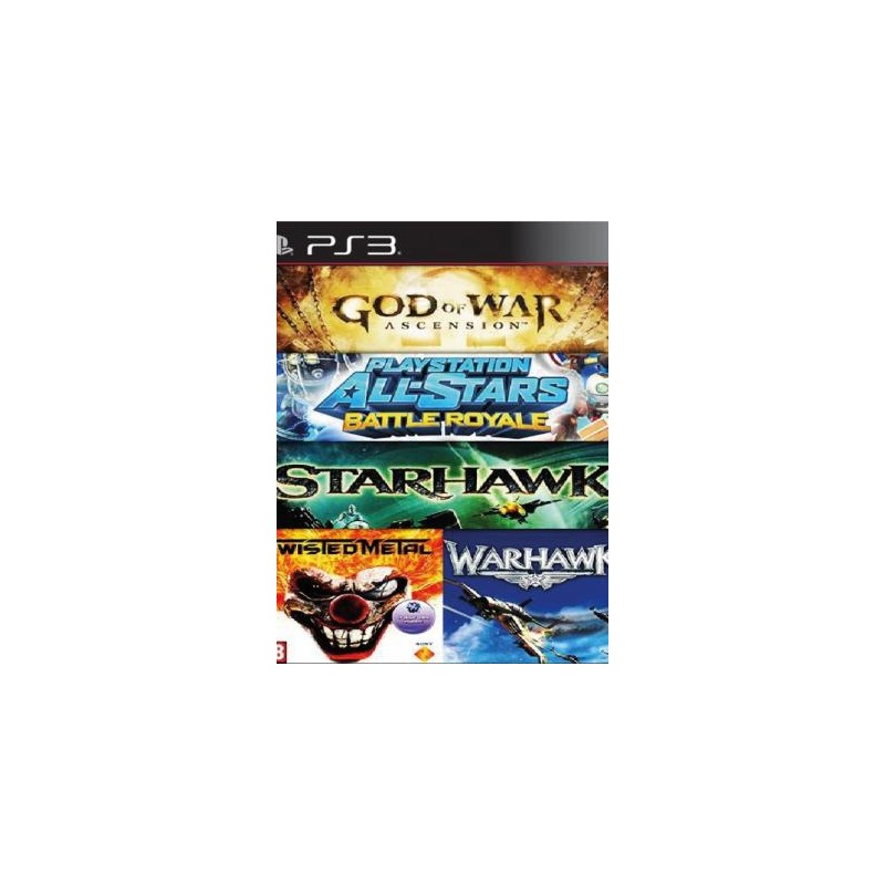 5 JUEGOS EN 1 Multiplayer Mayhem Bundle PS3