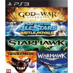 5 JUEGOS EN 1 Multiplayer Mayhem Bundle PS3