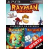 3 juegos en 1 Rayman Origins Mas Rayman Legends Mas RAYMAN 3 HD