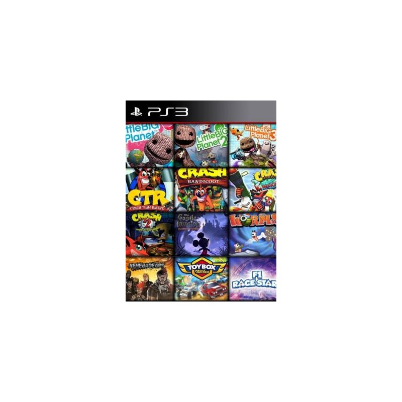 12 juegos en 1 Pack Aventura Ps3