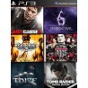 6 juegos en 1 Thief mas Saints Row 2 Ultimate Edition mas Edición digital de Sleeping Dogs mas Just Cause 2 Ultimate Edition mas